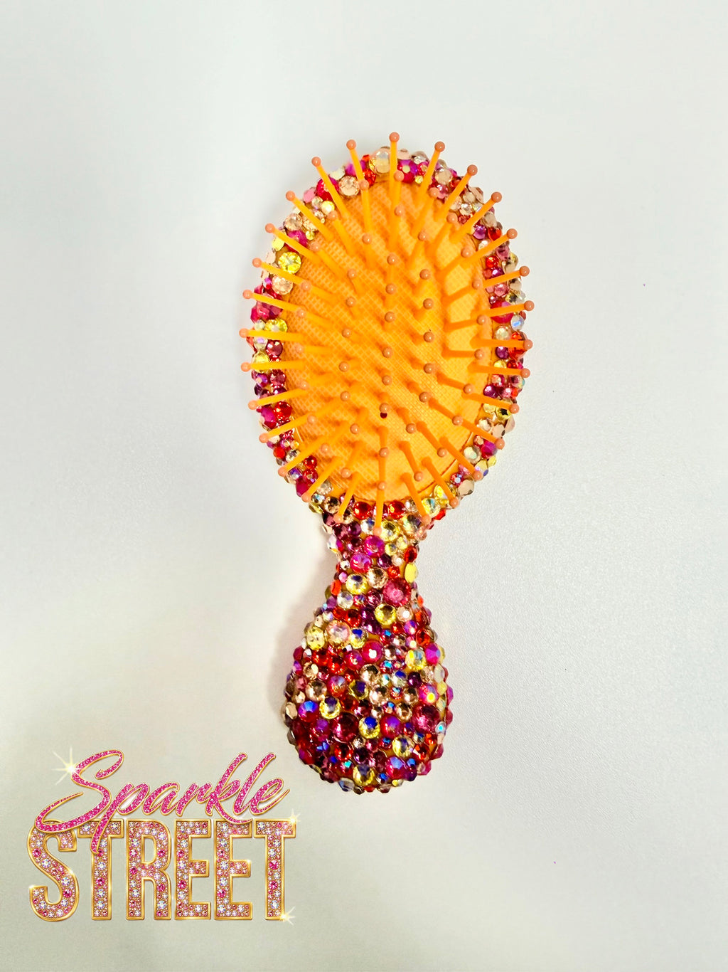 Strawberry Lemonade Bling Hair Brush