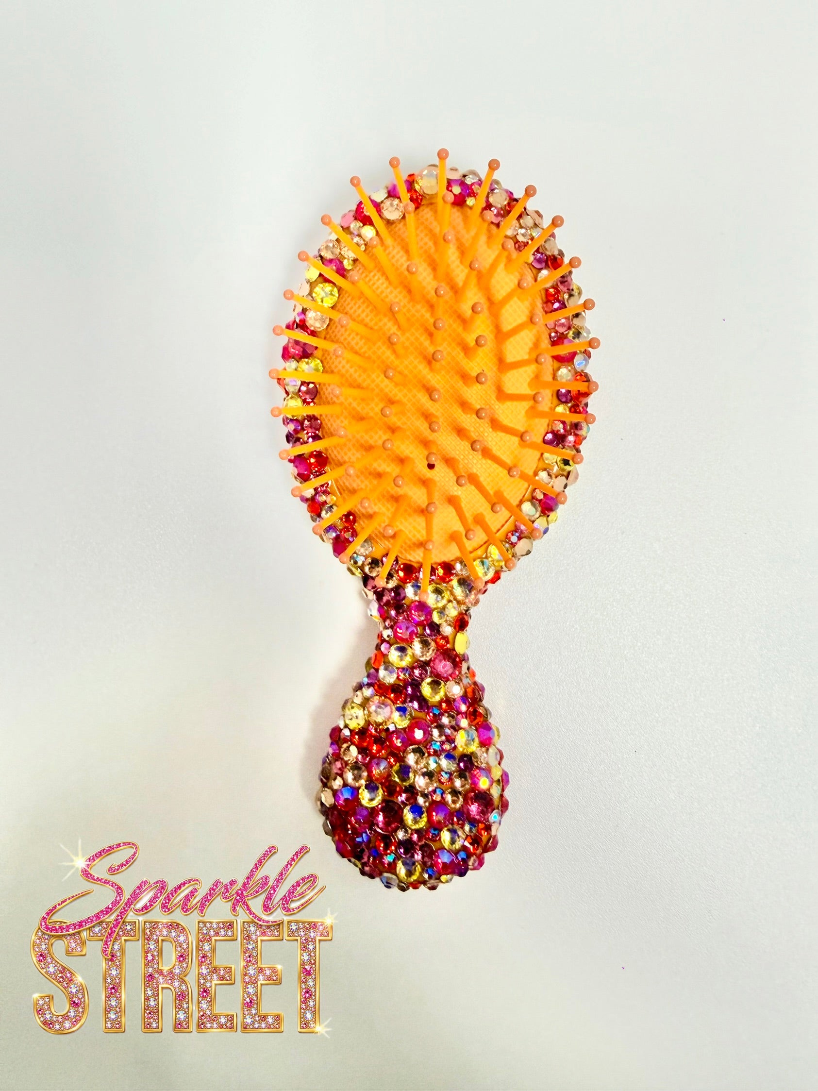 Strawberry Lemonade Bling Hair Brush